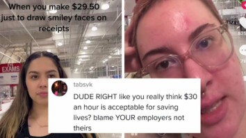 Costco Worker Makes $30 To Draw Smiley Faces