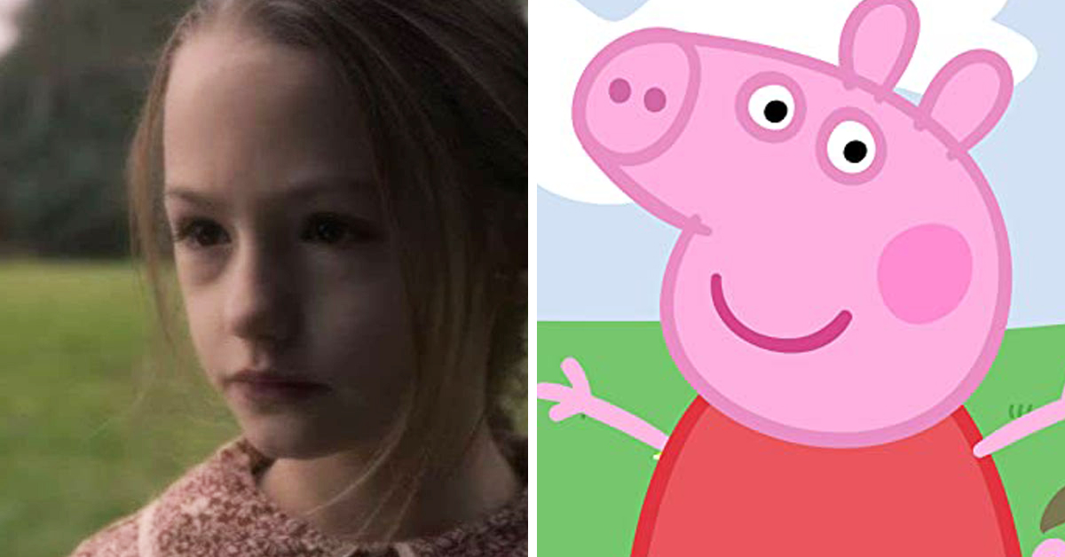 peppa pig bly manor, bly manor peppa pig, peppa pig haunting of bly manor, haunting of bly manor peppa pig